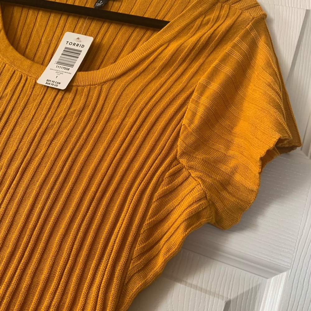 Torrid Gold tunic